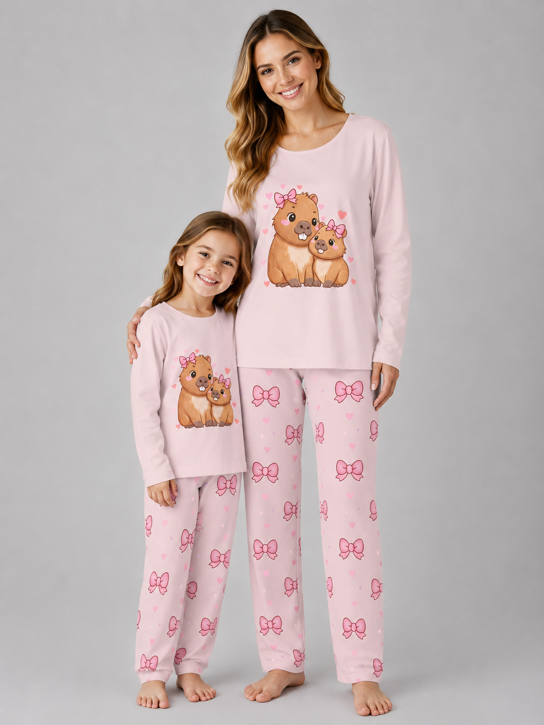 Pijama Mãe e Filho(a)