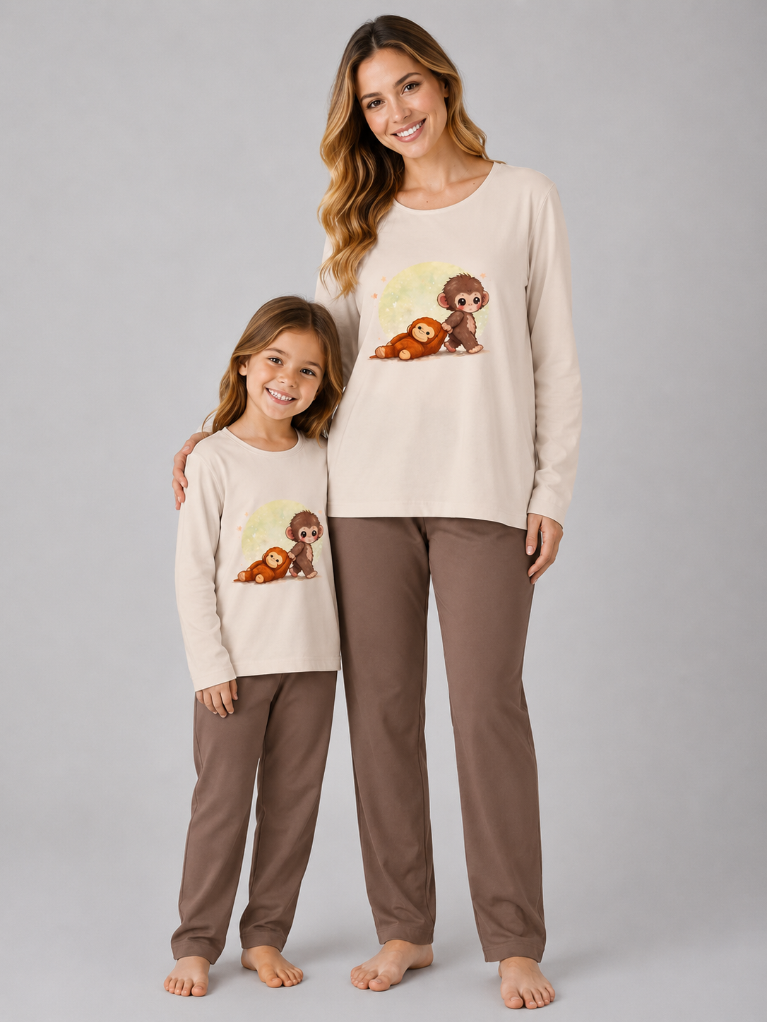 Pijama Mãe e Filho(a)