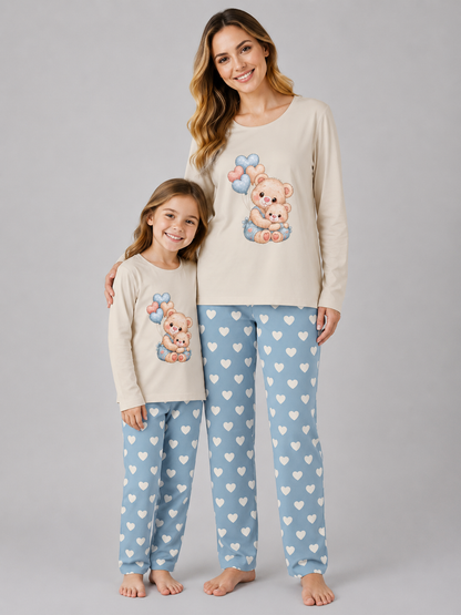 Pijama Mãe e Filho(a)