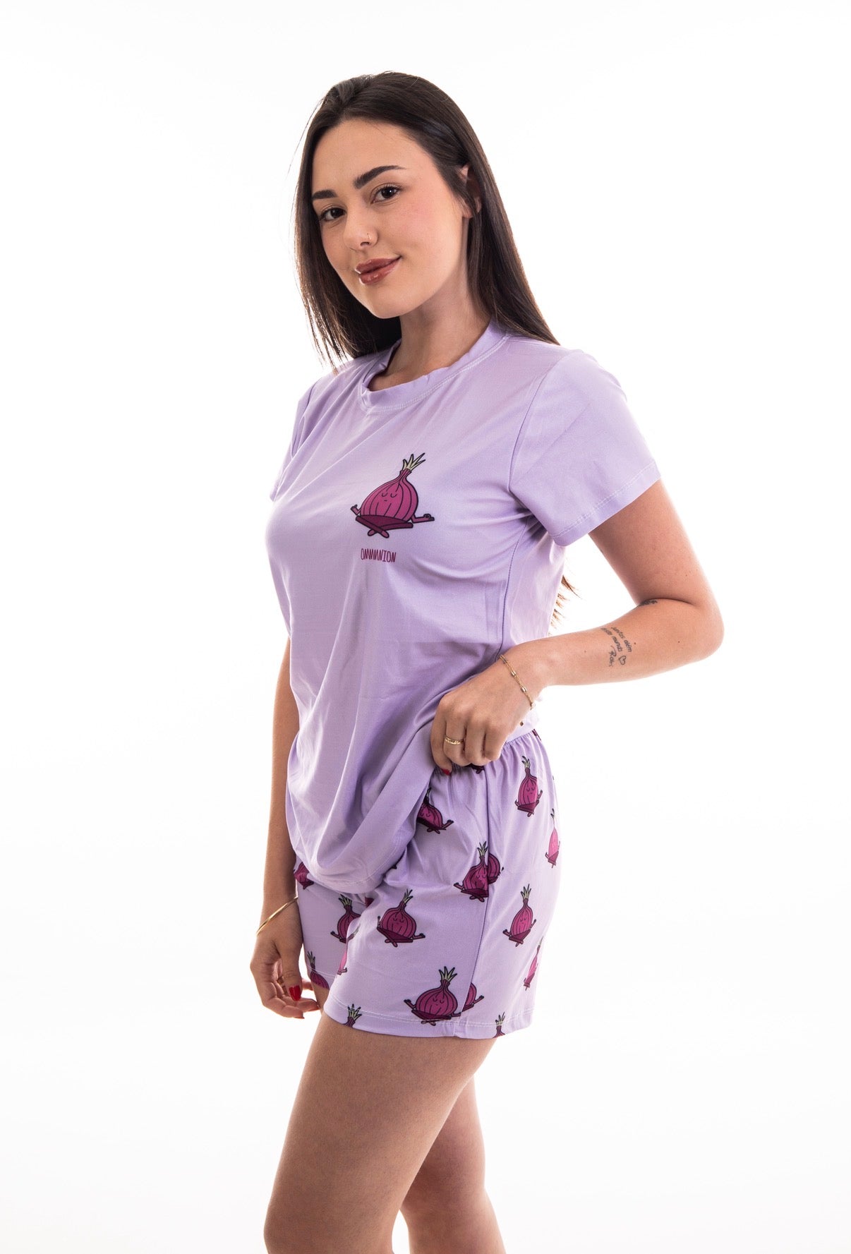 Pijama Cebola Roxa